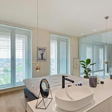 Sky Loft - Luxurious Penthouse - 180 M² Lejlighed Antwerpen